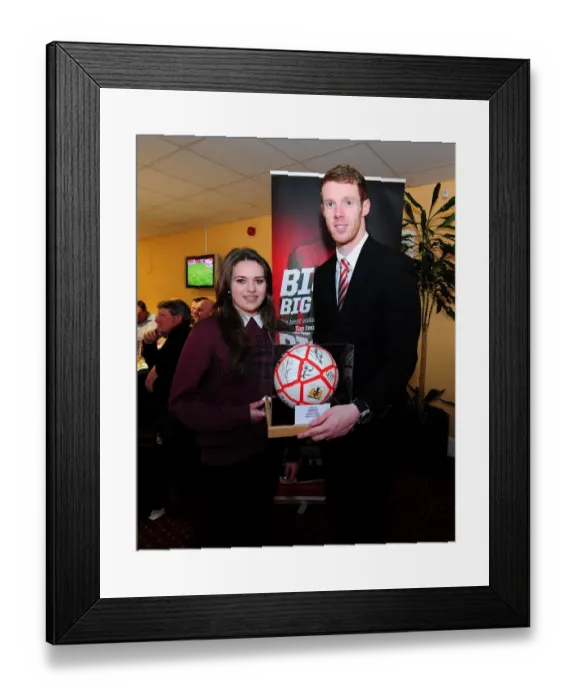 Framed Print : Thrilling Football Showdown: Bristol City vs Barnsley at Ashton Gate Stadium (April 2012)