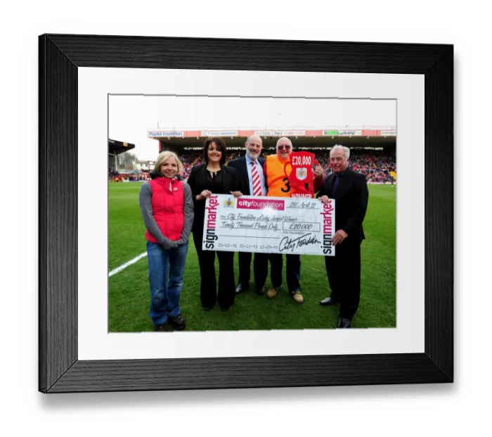 Framed Print : Bristol City vs Barnsley: Showdown of Season 11-12