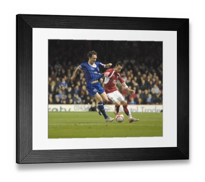 Framed Print : Bristol City vs Ipswich Town: A Football Rivalry - Season 07-08