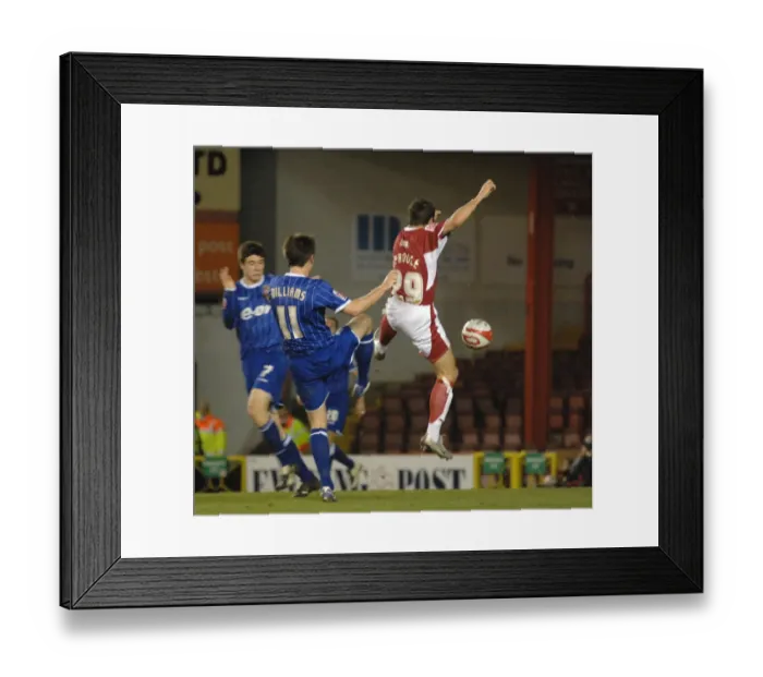 Framed Print : Bristol City First Team: Season 07-08: Bristol City V Ipswich Town
