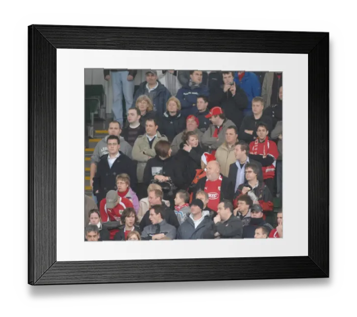 Framed Print : Bristol City FC: Unwavering Passion of Devoted Fans