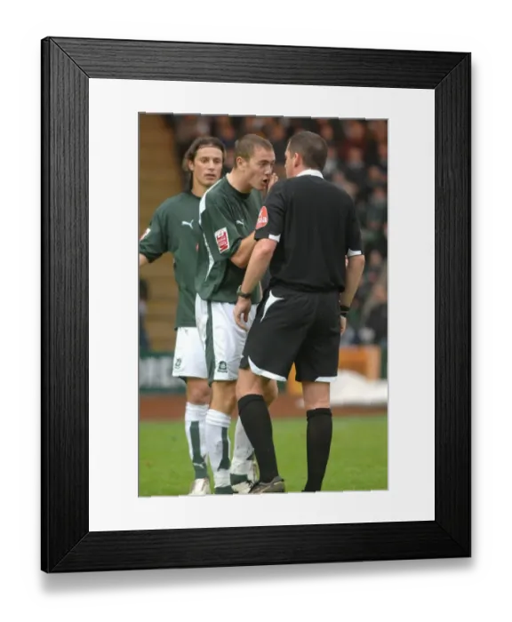 Framed Print : Bristol City vs. Plymouth: A Football Rivalry - Season 07-08