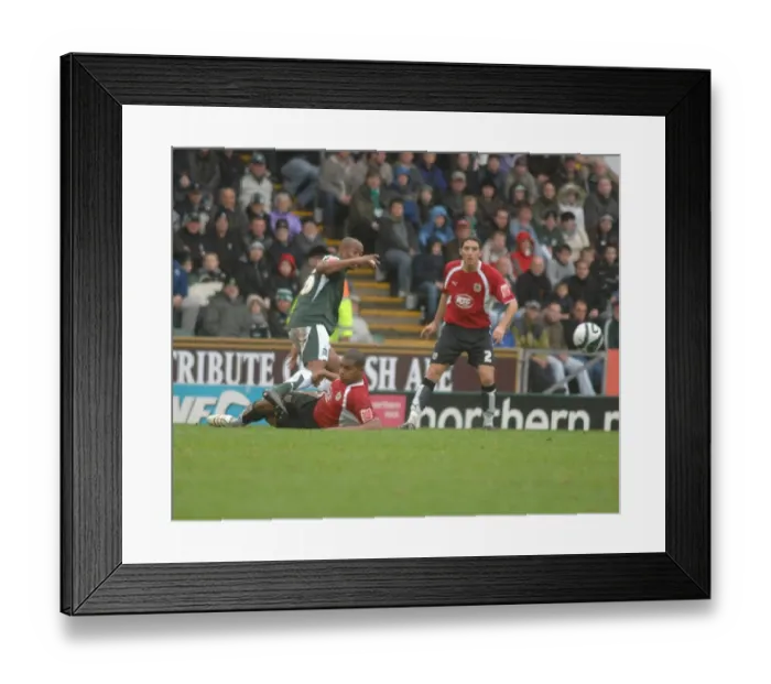 Framed Print : Bristol City vs. Plymouth: A Football Rivalry - Season 07-08