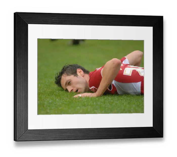 Framed Print : Ivan Sproule in Action: The Fierce Rivalry Between Plymouth and Bristol City
