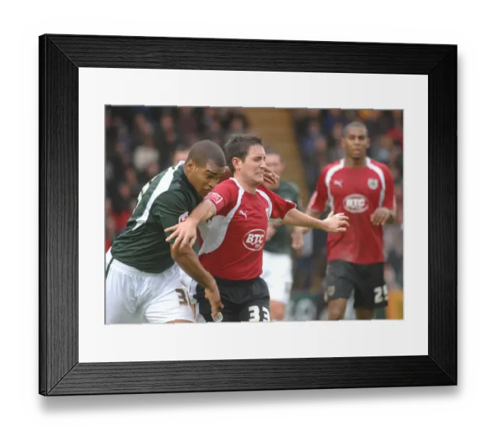 Framed Print : Lee Johnson Leads Bristol City: Plymouth Clash Framed Print : Lee Johnson Leads Bristol City: Plymouth Clash