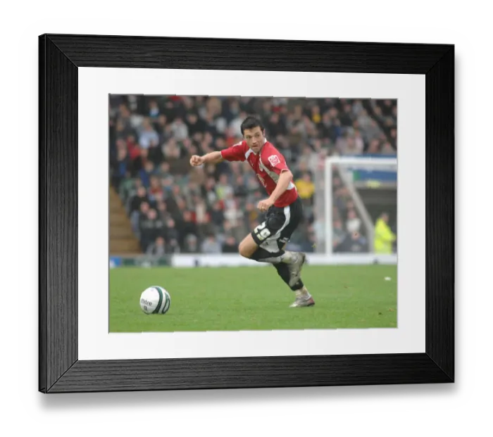 Framed Print : Ivan Sproule: Thrilling Moment at Plymouth vs. Bristol City Framed Print : Ivan Sproule: Thrilling Moment at Plymouth vs. Bristol City