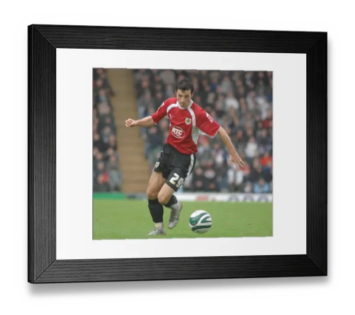 Framed Print : Ivan Sproule in the Heat of Plymouth vs. Bristol City Football Rivalry Framed Print : Ivan Sproule in the Heat of Plymouth vs. Bristol City Football Rivalry