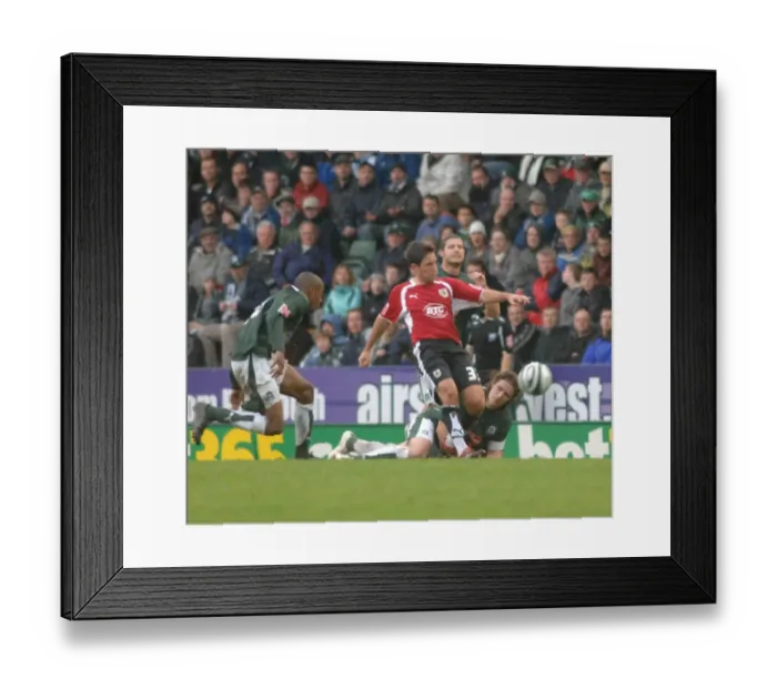 Framed Print : Bristol City vs. Plymouth: A Football Rivalry - Season 07-08