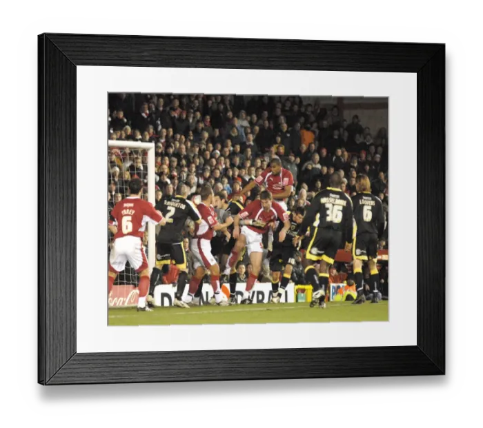 Framed Print : Bristol City vs Cardiff City: A Football Rivalry - Season 07-08 Framed Print : Bristol City vs Cardiff City: A Football Rivalry - Season 07-08
