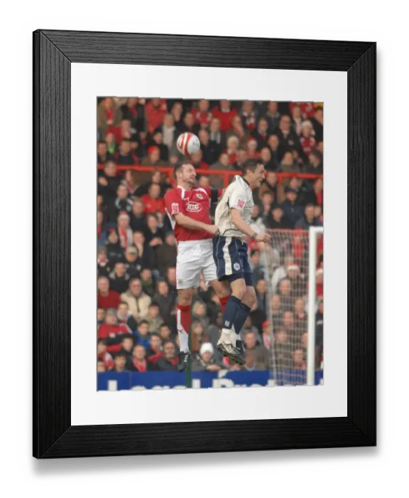 Framed Print : Louis Carey in Action for Bristol City Against Barnsley