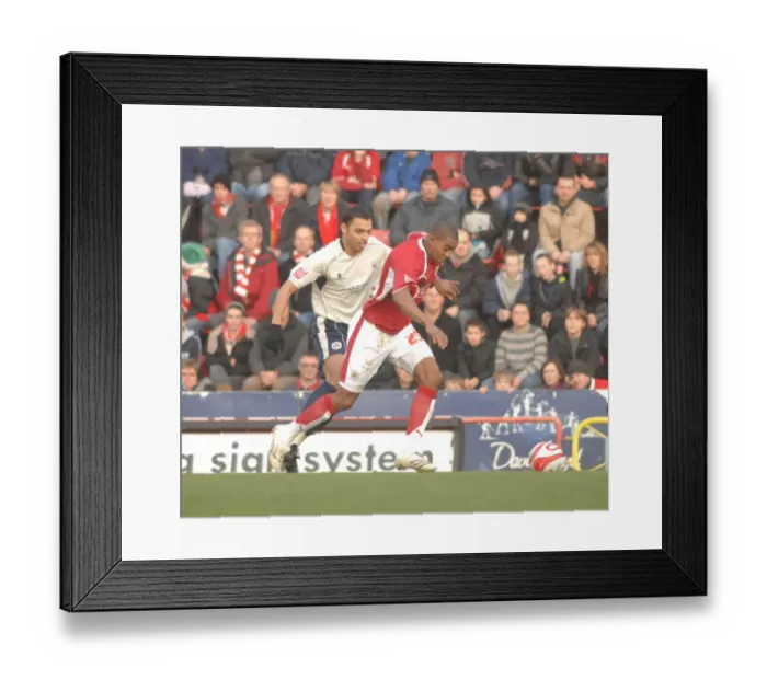 Framed Print : Marvin Elliott's Thrilling Goal: Bristol City vs Barnsley Framed Print : Marvin Elliott's Thrilling Goal: Bristol City vs Barnsley