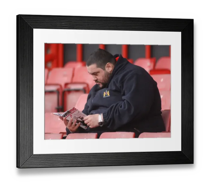 Framed Print : A Sea of Passionate Unity: Bristol City Football Club Fans Framed Print : A Sea of Passionate Unity: Bristol City Football Club Fans