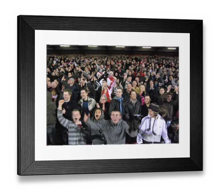Framed Print : Bristol City FC: A Sea of Passionate Pride - Unyielding Support from the Fans Framed Print : Bristol City FC: A Sea of Passionate Pride - Unyielding Support from the Fans