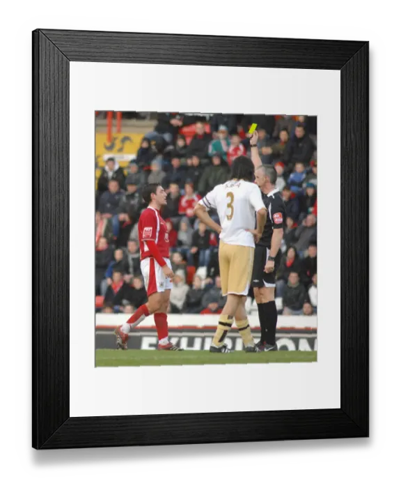 Framed Print : Lee Johnson in Action: Bristol City vs. Middlesbrough Framed Print : Lee Johnson in Action: Bristol City vs. Middlesbrough