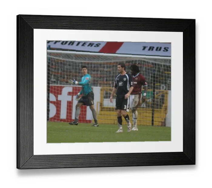 Framed Print : Burnley vs. Bristol City: A Football Rivalry - Season 07-08 Framed Print : Burnley vs. Bristol City: A Football Rivalry - Season 07-08