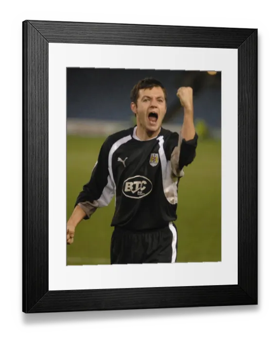Framed Print : Ivan Sproule in Action: Burnley vs. Bristol City Framed Print : Ivan Sproule in Action: Burnley vs. Bristol City