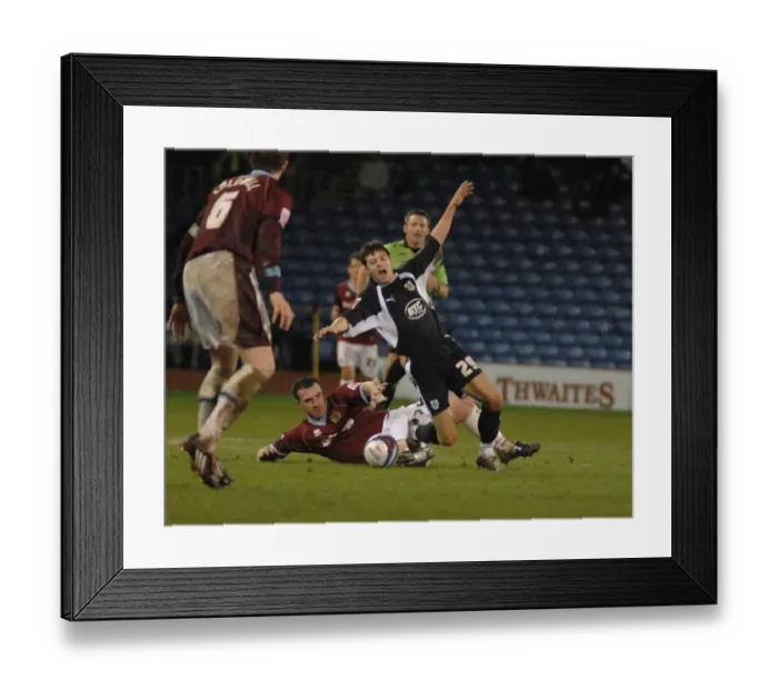 Framed Print : A Football Rivalry: Burnley vs. Bristol City - Season 07-08 Framed Print : A Football Rivalry: Burnley vs. Bristol City - Season 07-08