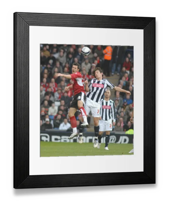 Framed Print : Ivan Sproule in Action: West Brom vs. Bristol City