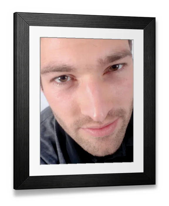 Framed Print : Jamie McCombe: Focused and Ready in Bristol City FC colors Framed Print : Jamie McCombe: Focused and Ready in Bristol City FC colors