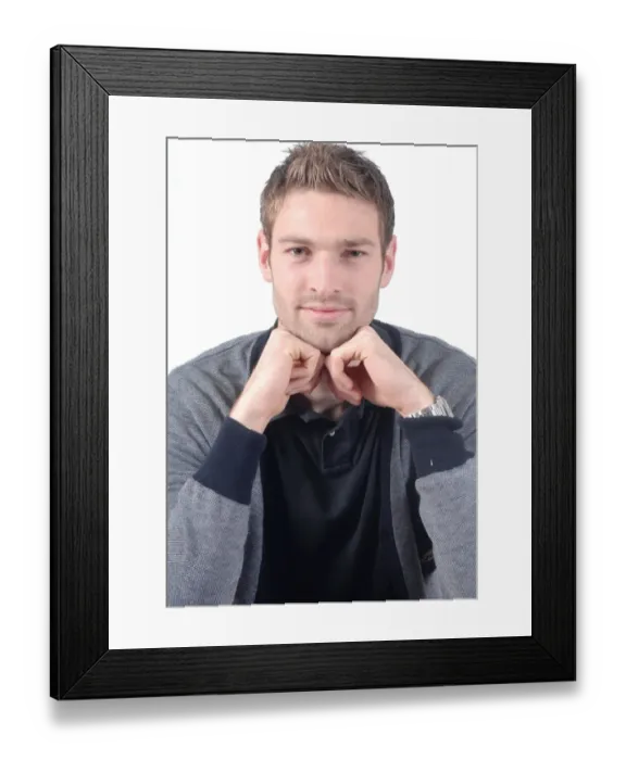 Framed Print : Jamie McCombe: Unyielding Determination in Bristol City Football Club Jersey