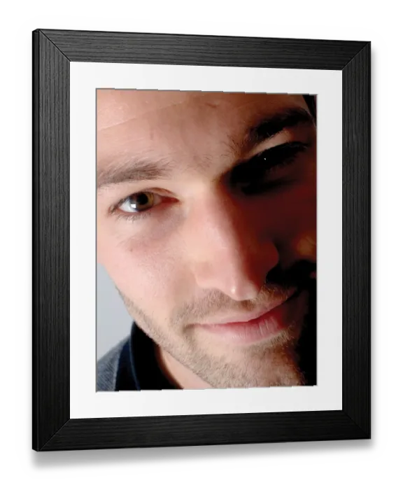 Framed Print : Jamie McCombe: Focused and Determined in Bristol City Football Club Colors