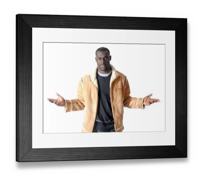 Framed Print : Enoch Showunmi: A Powerhouse Striker in Bristol City Football Club Framed Print : Enoch Showunmi: A Powerhouse Striker in Bristol City Football Club