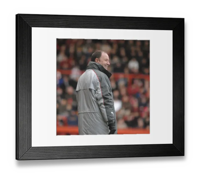 Framed Print : Gary Johnson in Action: Bristol City vs Colchester United