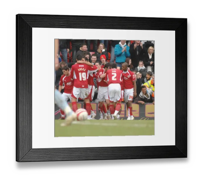 Framed Print : Group Celebration