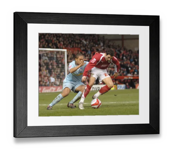 Framed Print : Bristol City's Ivan Sproule in Action Against Colchester United Framed Print : Bristol City's Ivan Sproule in Action Against Colchester United