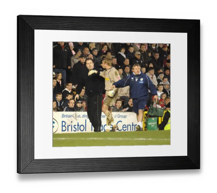 Framed Print : Bristol City V Colchester United