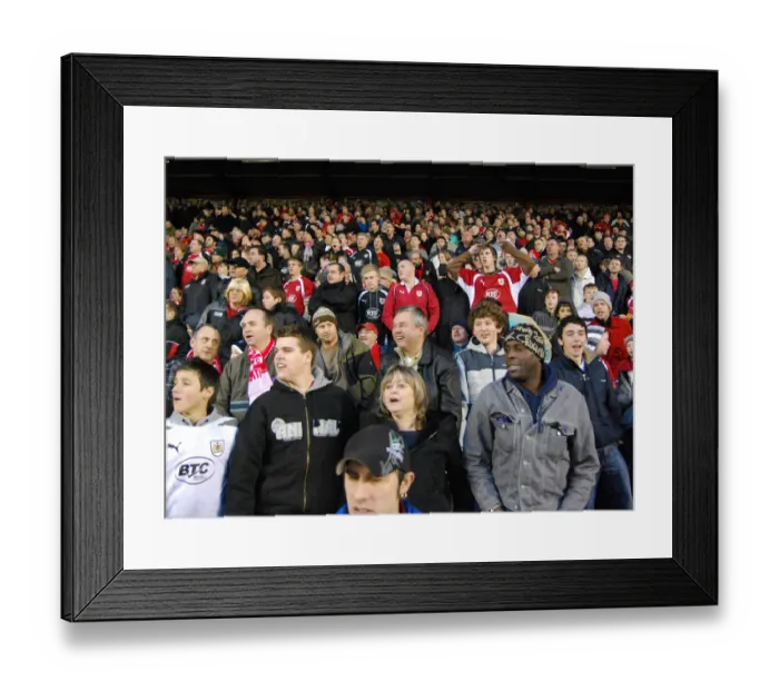 Framed Print : Bristol City FC: A Sea of Unwavering Passion and Loyalty - Devoted Fans Pride Framed Print : Bristol City FC: A Sea of Unwavering Passion and Loyalty - Devoted Fans Pride