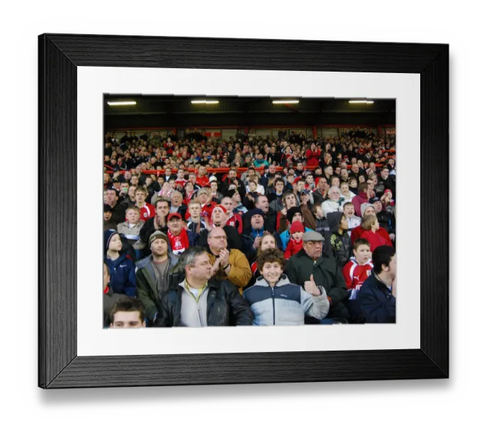 Framed Print : Unwavering Support: Passionate Bristol City FC Fans Framed Print : Unwavering Support: Passionate Bristol City FC Fans