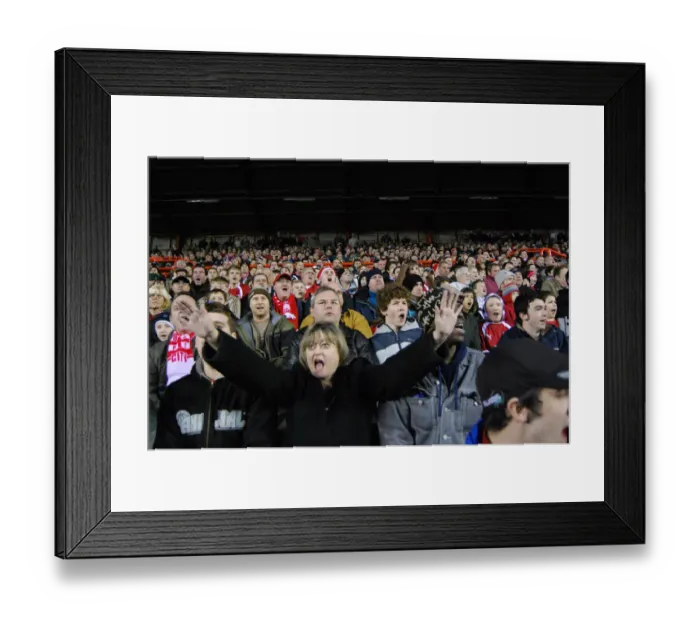 Framed Print : Bristol City FC: Unwavering Passion of the Devoted Fans Framed Print : Bristol City FC: Unwavering Passion of the Devoted Fans