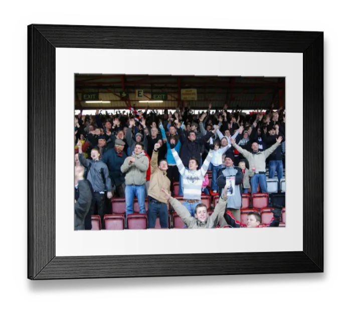 Framed Print : Bristol City FC: Unwavering Passion of the Devoted Fans Framed Print : Bristol City FC: Unwavering Passion of the Devoted Fans