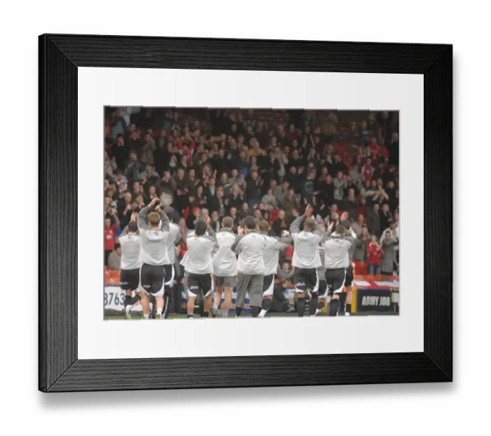 Framed Print : Bristol City FC: Unified Pride of the Fans vs Crystal Palace
