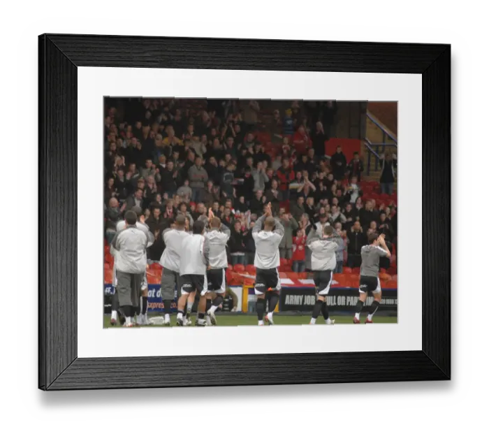 Framed Print : Team Fans Framed Print : Team Fans