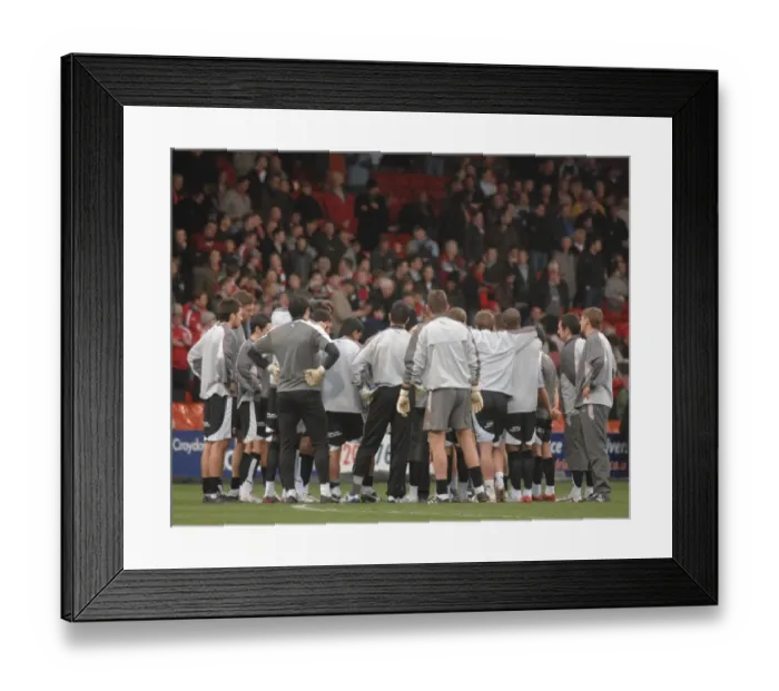 Framed Print : Unified Pride: A Sea of Supporters - Crystal Palace vs. Bristol City Framed Print : Unified Pride: A Sea of Supporters - Crystal Palace vs. Bristol City