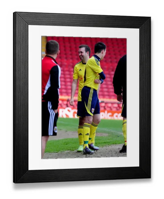 Framed Print : The Intense Derby Showdown: Bristol City vs. Bristol Rovers - Season 11-12 Framed Print : The Intense Derby Showdown: Bristol City vs. Bristol Rovers - Season 11-12