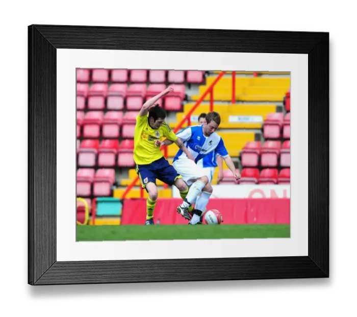 Framed Print : Bristol City vs. Bristol Rovers: A Passionate Clash - The Derby, Season 11-12 Framed Print : Bristol City vs. Bristol Rovers: A Passionate Clash - The Derby, Season 11-12