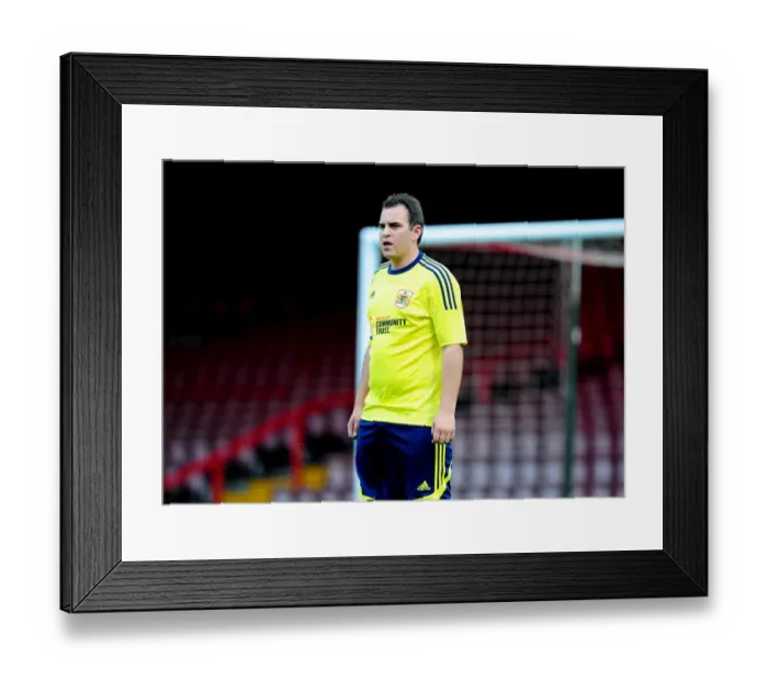 Framed Print : The Intense Derby Showdown: Bristol City vs. Bristol Rovers - Season 11-12