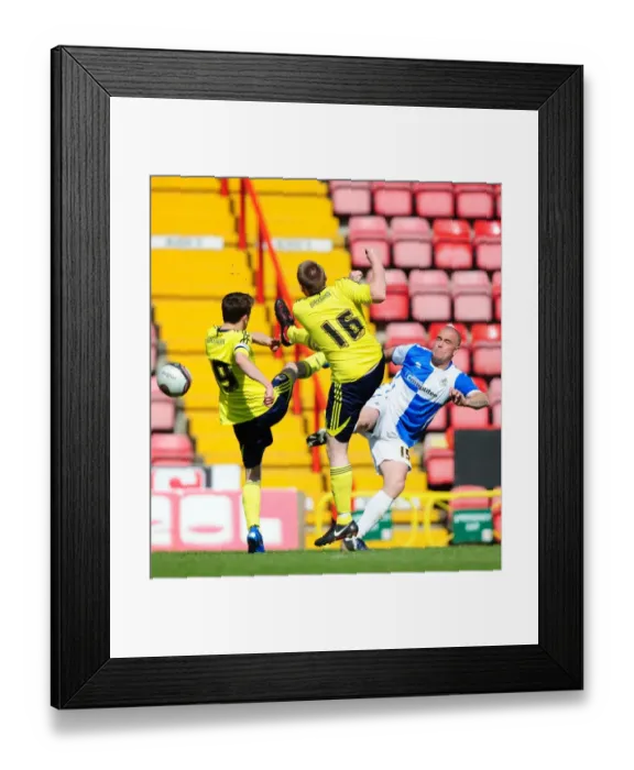 Framed Print : The Intense Derby Showdown: Bristol City vs. Bristol Rovers - Season 11-12