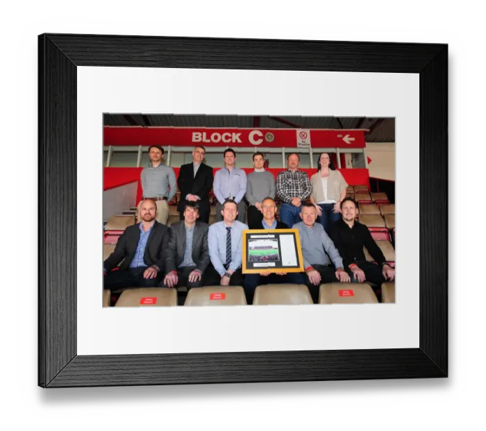 Framed Print : Bristol City vs. West Ham United: A Football Rivalry - Season 11-12