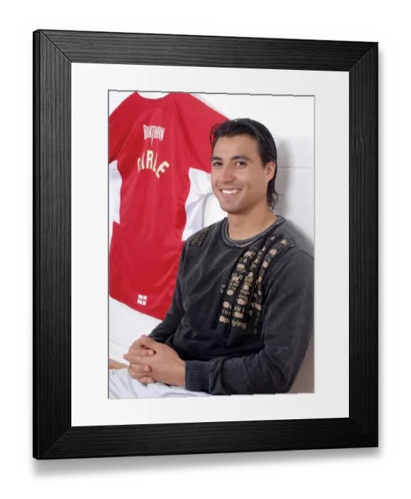 Framed Print : Bristol City FC: Portrait of Nick Carle Framed Print : Bristol City FC: Portrait of Nick Carle