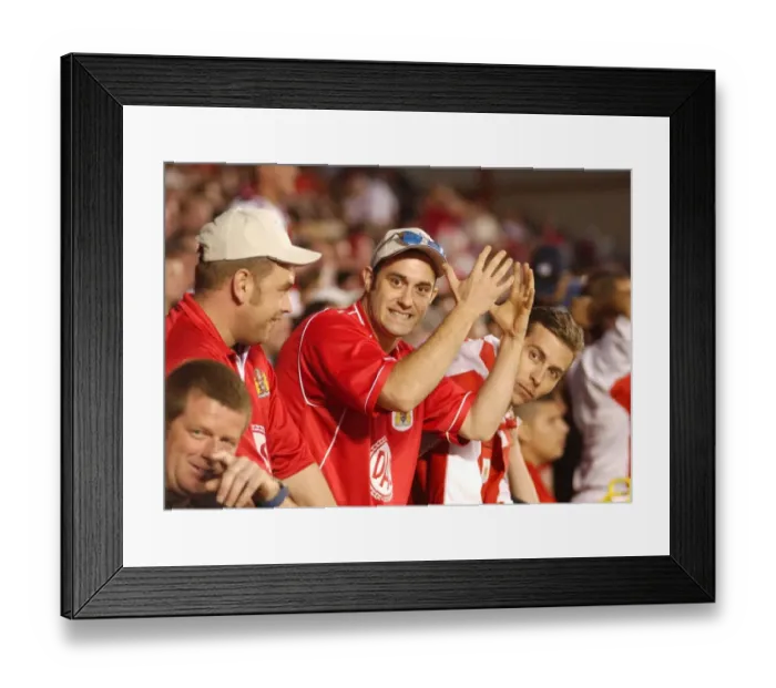 Framed Print : Bristol City FC: A Sea of Unwavering Passion and Support from the Fans Framed Print : Bristol City FC: A Sea of Unwavering Passion and Support from the Fans