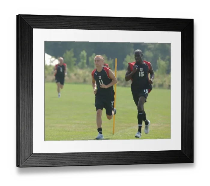 Framed Print : Bristol City FC: Behind the Scenes - Training Sessions 06-07 at the Training Ground Framed Print : Bristol City FC: Behind the Scenes - Training Sessions 06-07 at the Training Ground