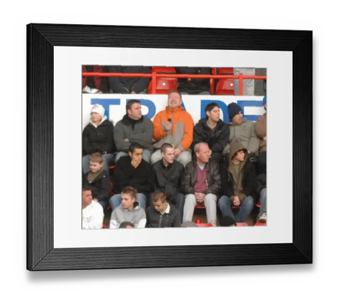 Framed Print : Passionate Unity of Bristol City FC Fans