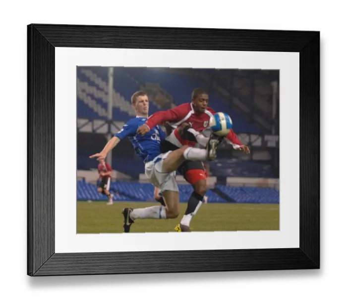 Framed Print : tristan fouled 3
