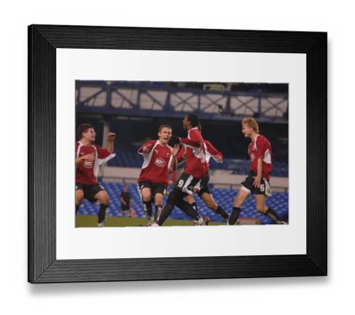 Framed Print : Group Celebration