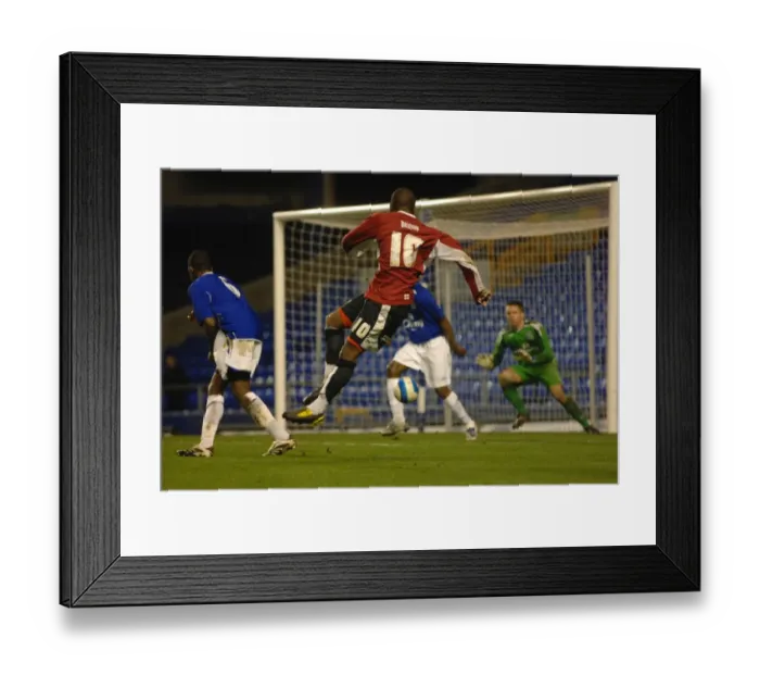 Framed Print : Tristan Plummer: The Defiant Guardian in the U18s Clash Between Everton and Bristol City Framed Print : Tristan Plummer: The Defiant Guardian in the U18s Clash Between Everton and Bristol City