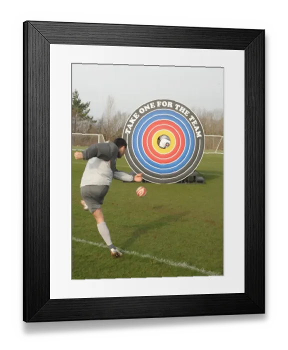 Framed Print : Take One For The Team